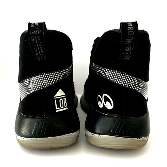 Nike AlphaDunk Carbon Fiber Basketball Shoe Sneaker OREO Wolf Gray Size 13 - Picture 10 of 16